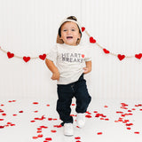 Heartbreaker Valentine's Day Short Sleeve T-Shirt - Natural Heather