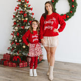 Christmas Plaid Layered Bow Clip