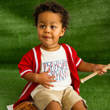 Home Run Patch Short Sleeve T-Shirt - Natural