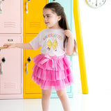 Kindergarten Pencil Bow Short Sleeve T-Shirt - Ballet