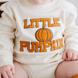 Little Pumpkin Patch Long Sleeve Romper