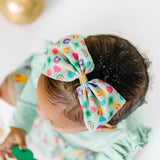Lucky Charm St. Patrick's Day Tulle Bow Baby Headband