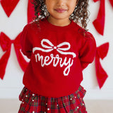 Merry Bow Christmas Sweater
