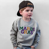 Mardi Gras Patch Sweatshirt