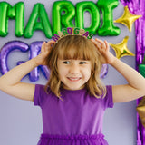 Mardi Gras Tiara Headband