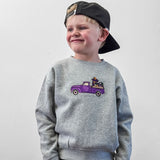 Mardi Gras Truck Patch Sweatshirt