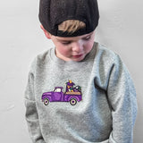 Mardi Gras Truck Patch Sweatshirt