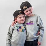 Mardi Gras Truck Patch Sweatshirt