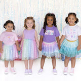 Rainbow Mermaid Tank Tutu Dress