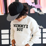 Mummy's Boy Halloween Sweatshirt - Natural
