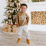 North Pole Gingerbread Christmas Sweatshirt