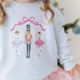 Nutcracker Embroidered Christmas Sweater