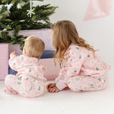 Nutcracker Trellis Christmas Flare Legging
