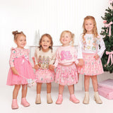 Merry and Bright Patch Christmas Sweatshirt - Ballet