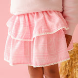 Pink Bandana Western Skort