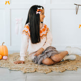 Pumpkin Fair Isle Sweater