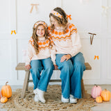Pumpkin Fair Isle Sweater
