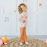 Spice Velvet Coquette Bow Clip
