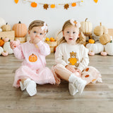 Pumpkin Sequin Scallop Tutu Skirt