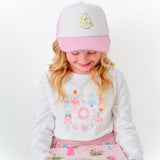 Nutcracker Doodle Christmas Long Sleeve Shirt - White