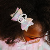 Pastel Rainbow Bow #6 Clip