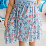 Patriotic Bow Tank Tutu Dress