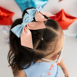 Patriotic Cutie Bow Clip