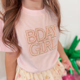 Pearl BDay Girl Patch Short Sleeve T-Shirt - Ballet