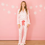 Peppermint Party Christmas Women's Two-Piece Set