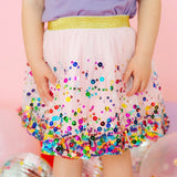 Pink Confetti Tutu Skirt
