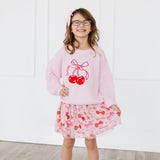 Cherry Coquette Knit Sweater