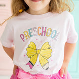 Preschool Pencil Bow Short Sleeve T-Shirt - Ballet