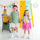 Preschool Varsity Short Sleeve T-Shirt - Sage