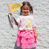 Preschool Pencil Bow Short Sleeve T-Shirt - Ballet