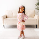 Big Sis Pearl Patch Sweatshirt - Ballet