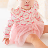 Princess Coquette Long Sleeve Tutu Bodysuit