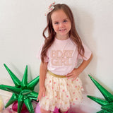 Pearl BDay Girl Patch Short Sleeve T-Shirt - Ballet