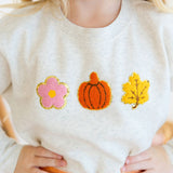 Pumpkin Fun Patch Sweatshirt - Natural