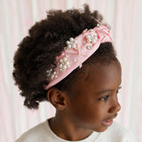 Bow & Bloom Gemstone Headband