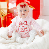 Ivory Velvet Mini Bow Tights