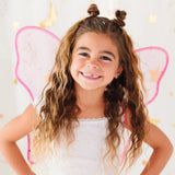 Rainbow Star Fairy Wing & Confetti Tutu Set