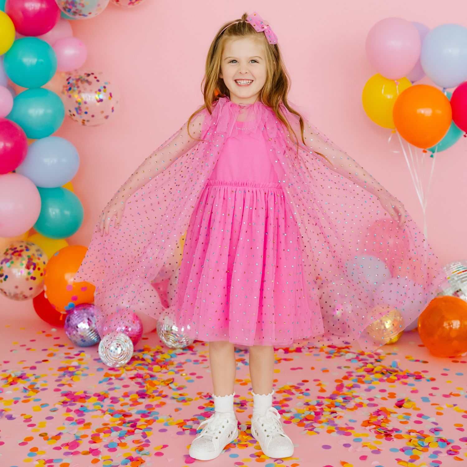 Raspberry Rhinestone Cape – Sweet Wink - Wholesale