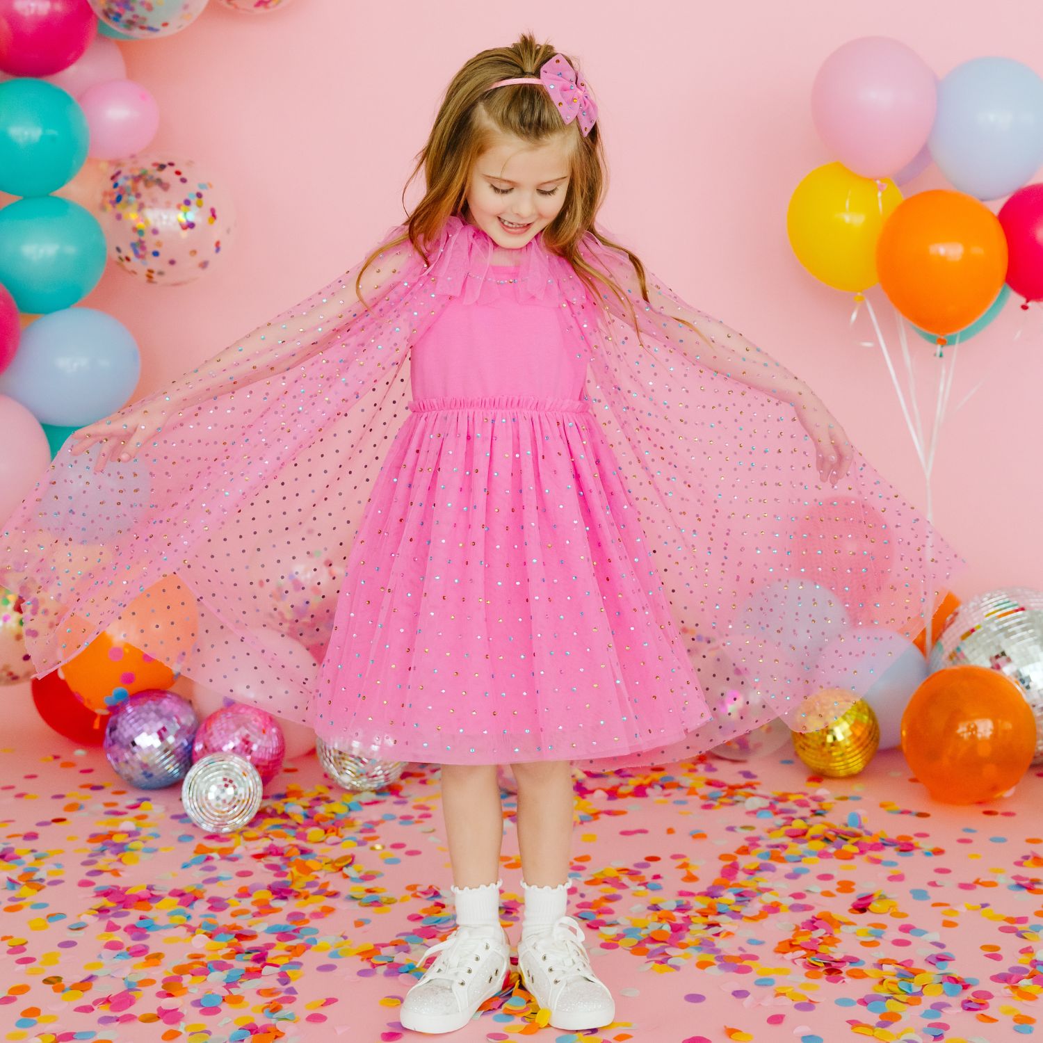 Raspberry Rhinestone Cape – Sweet Wink - Wholesale