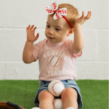 Rookie of the Year Short Sleeve Bodysuit - Ballet