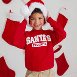 Santa's Favorite Puff Ink Christmas Sweatshirt