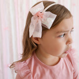 Pearl Confetti Bow Headband