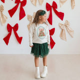 Sequin Christmas Tree Patch Sweatshirt