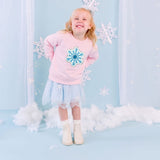 Snowflake Patch Sweatshirt