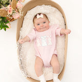 Shaker Easter Bunny Ear Bow Baby Headband