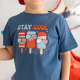 Stay Cool Short Sleeve T-shirt - Indigo